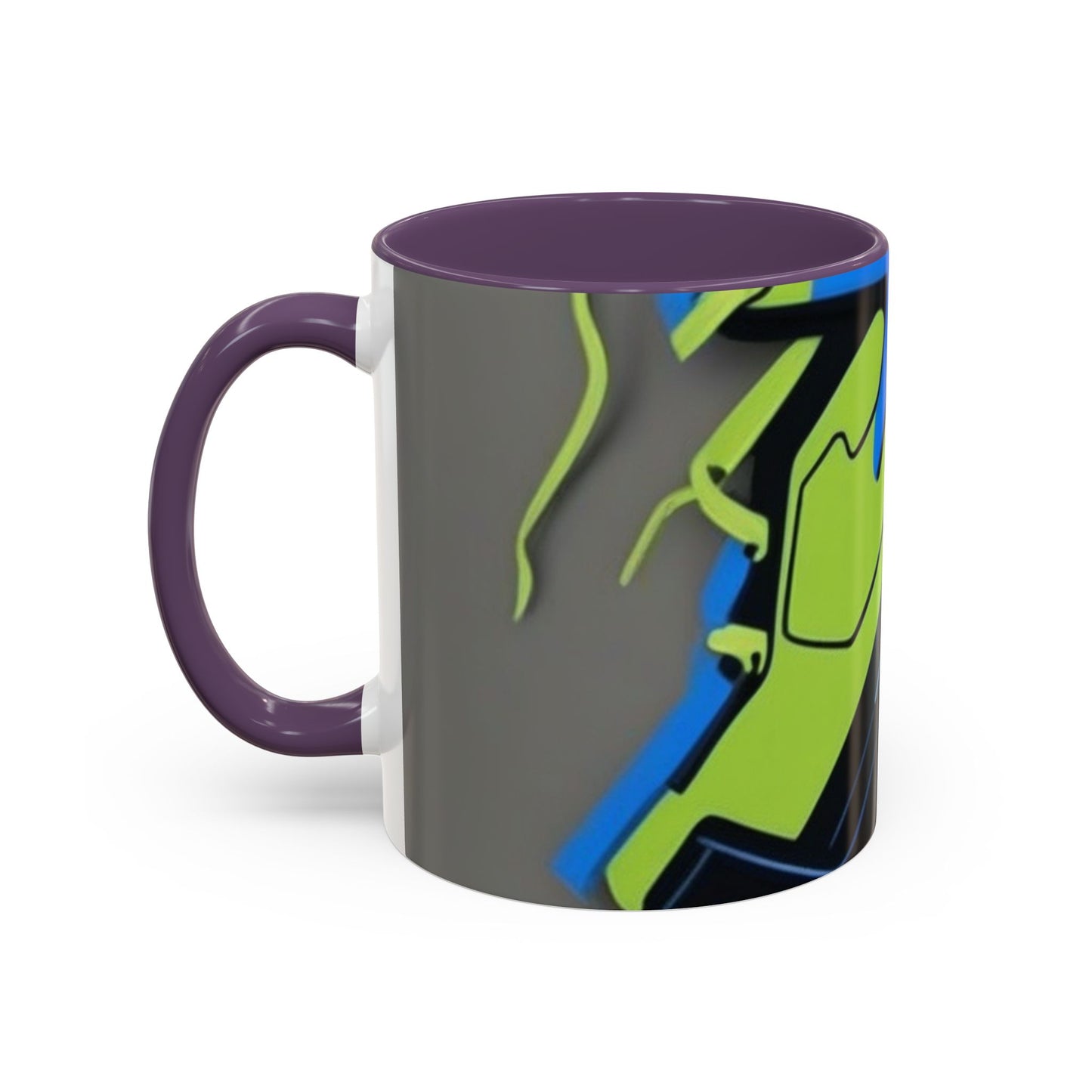 boostlete-quiet-power-icon-sneaker-duotone-paper-0066 — Accent Mug 11oz/15oz