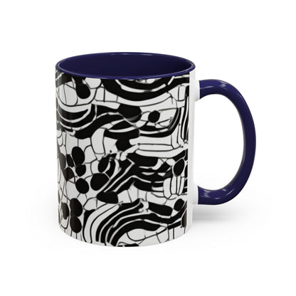boostlete-rise-grind-pattern-dotted-line-art-0483 — Accent Mug 11/15oz
