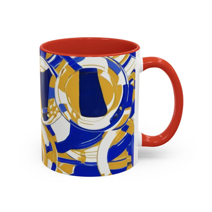 boostlete-field-day-icon-barbell-grainy-line-art-0906 — Accent Mug 11/15oz