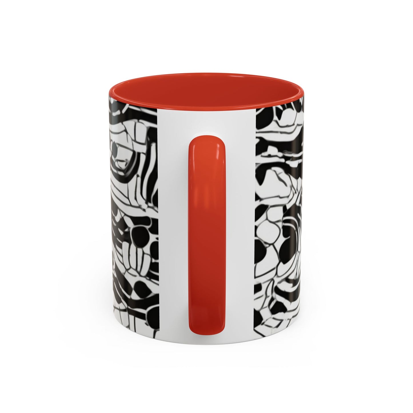 boostlete-rise-grind-pattern-dotted-line-art-0483 — Accent Mug 11/15oz