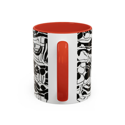 boostlete-rise-grind-pattern-dotted-line-art-0483 — Accent Mug 11/15oz