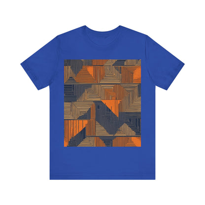 boostlete-field-day-pattern-stair-steps-geometric-0055 — Unisex Jersey Short Sleeve (B+C 3001)