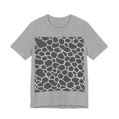 boostlete-iron-intent-pattern-hex-blueprint-0063 — Unisex Jersey Short Sleeve (B+C 3001)