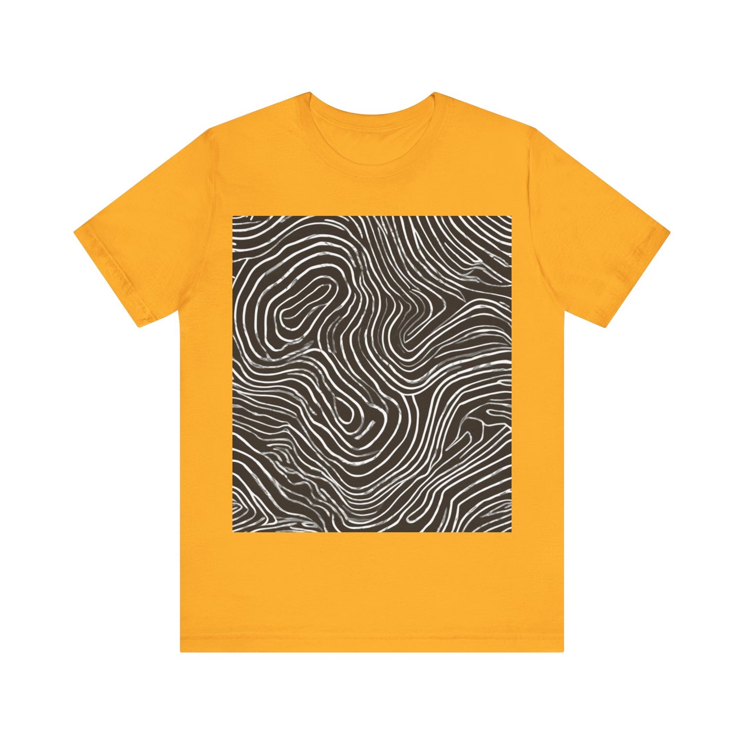 boostlete-field-day-pattern-topographic-badge-0307 — Unisex Jersey Short Sleeve (B+C 3001)