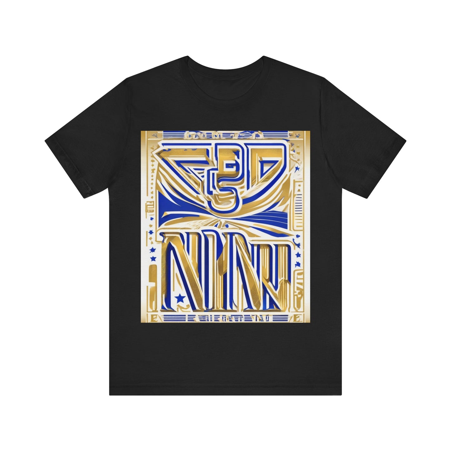 boostlete-boost-mode-type-earned-not-given-outline-over-solid-line-art-0005 — Unisex Jersey Short Sleeve (B+C 3001)