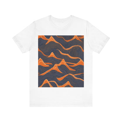 boostlete-boost-mode-pattern-topographic-engraved-0035 — Unisex Jersey Short Sleeve (B+C 3001)