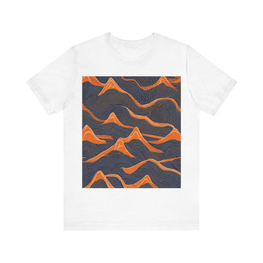 boostlete-boost-mode-pattern-topographic-engraved-0035 — Unisex Jersey Short Sleeve (B+C 3001)