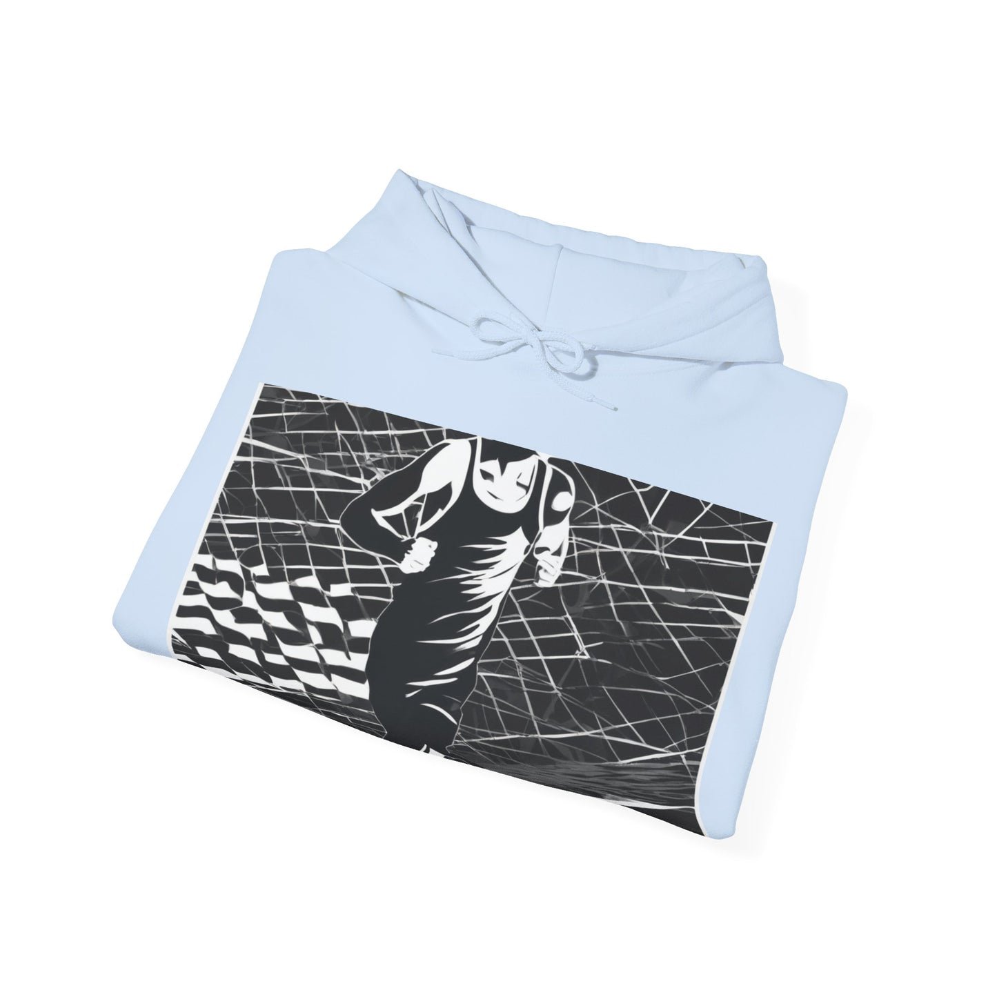boostlete-headspace-scene-marathoner-speed-geometric-0816 — Unisex Heavy Blend Hoodie (G18500)