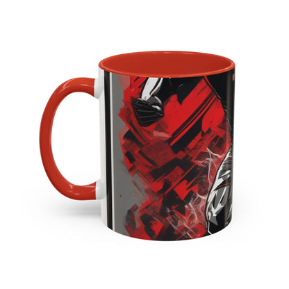 boostlete-field-day-scene-sprinter-glitch-badge-0284 — Accent Mug 11oz/15oz