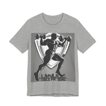 boostlete-mile-by-mile-scene-lunge-3d-athletic-0020 — Unisex Jersey Short Sleeve (B+C 3001)