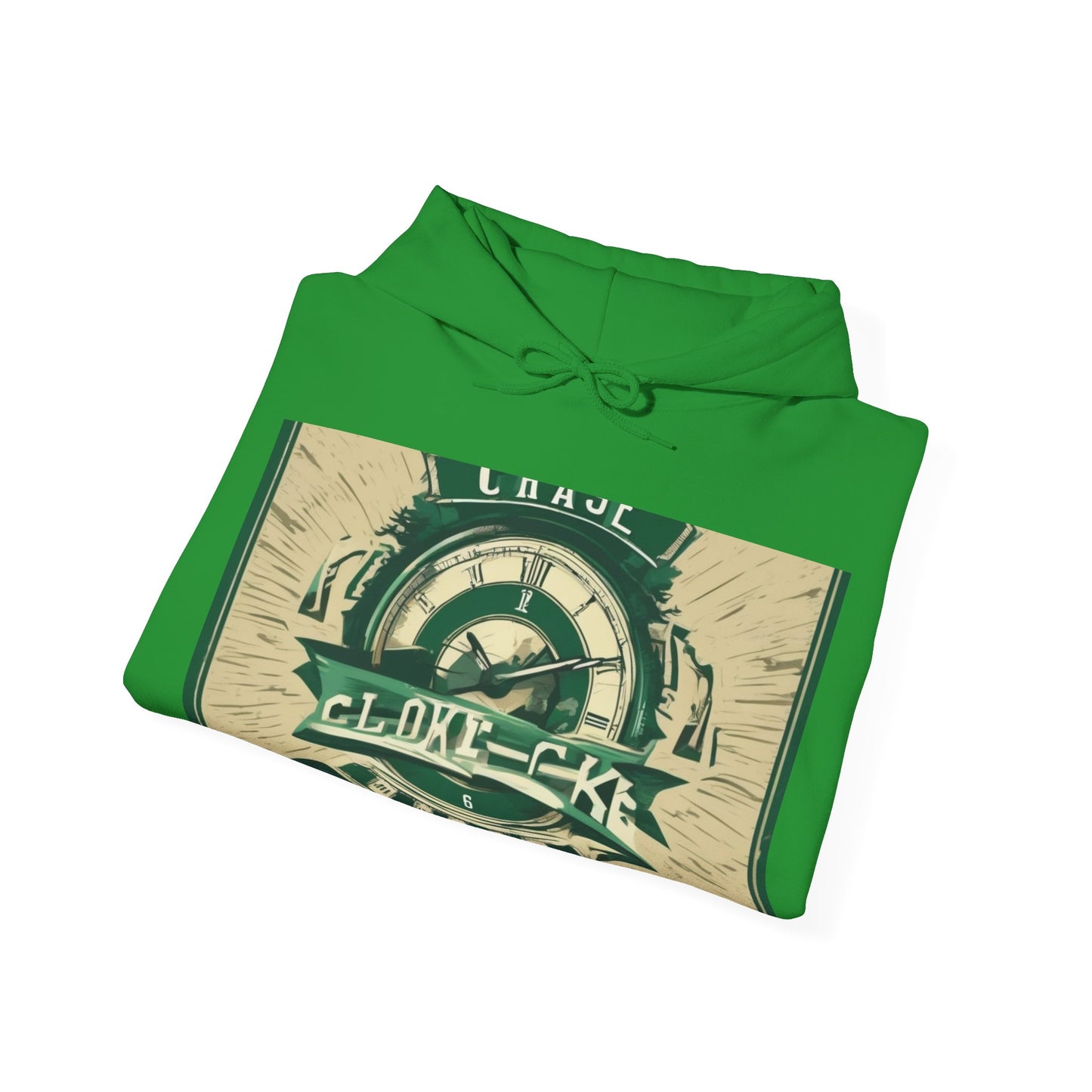 boostlete-mile-by-mile-type-chase-the-clock-banner-athletic-0013 — Unisex Heavy Blend Hooded Sweatshirt (Gildan)