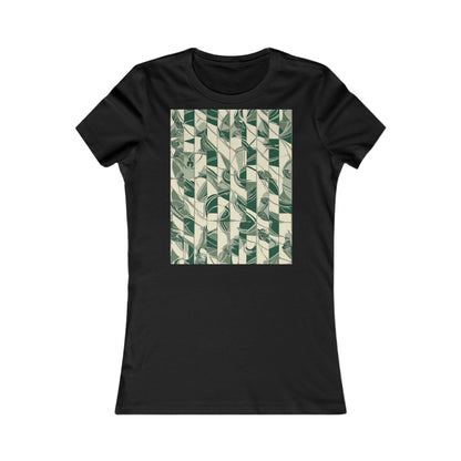 boostlete-mile-by-mile-pattern-stair-steps-athletic-0143 — Women's Favorite Tee (B+C 6004)