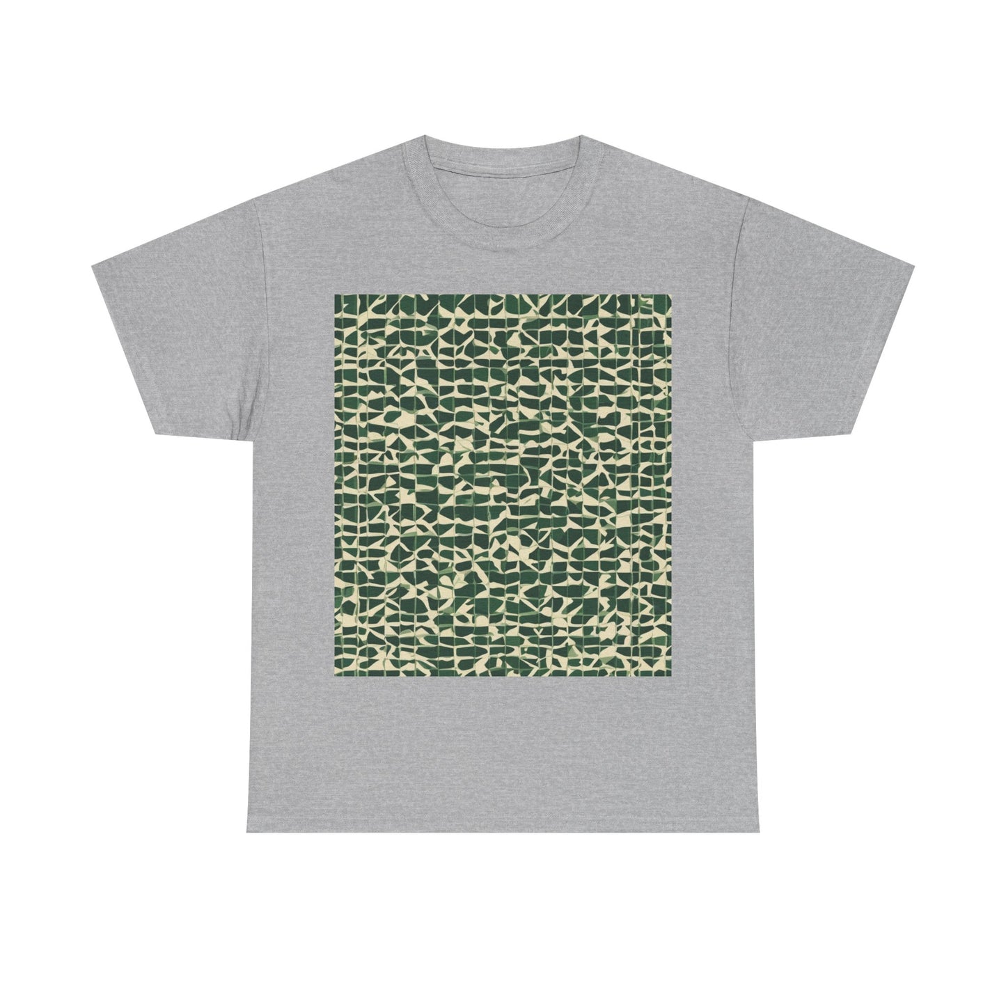 boostlete-iron-intent-pattern-plate-number-isometric-0099 — Unisex Heavy Cotton Tee (Gildan 5000)