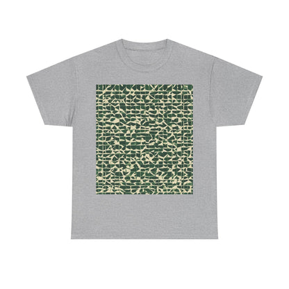 boostlete-iron-intent-pattern-plate-number-isometric-0099 — Unisex Heavy Cotton Tee (Gildan 5000)