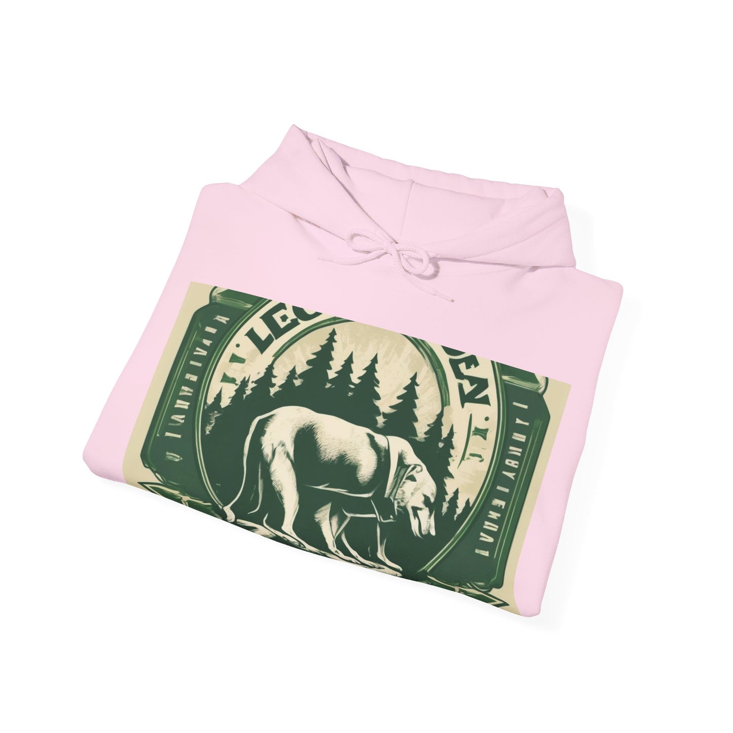 boostlete-quiet-power-type-leg-day-loyal-micro-badge-0357 — Unisex Heavy Blend Hoodie (G18500)