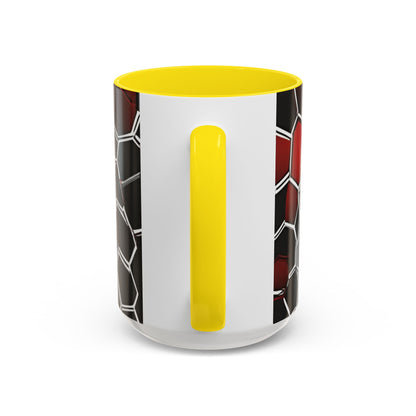 boostlete-quiet-power-pattern-hex-vector-0039 — Accent Mug 11/15oz