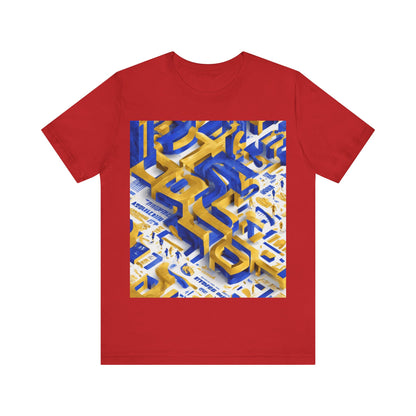 boostlete-iron-intent-type-one-more-rep-arc-isometric-0069 — Unisex Jersey Short Sleeve (B+C 3001)