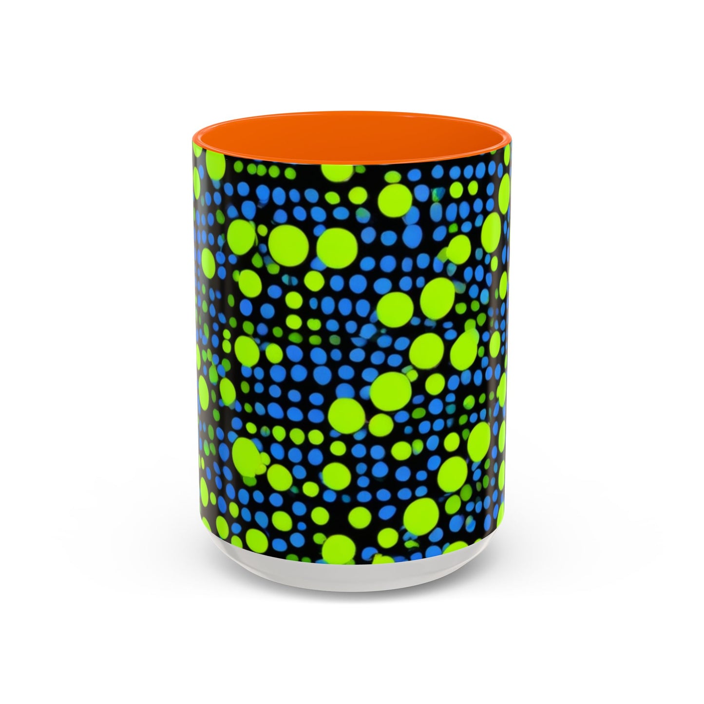 boostlete-mile-by-mile-pattern-dotted-geometric-0071 — Accent Mug 11oz/15oz