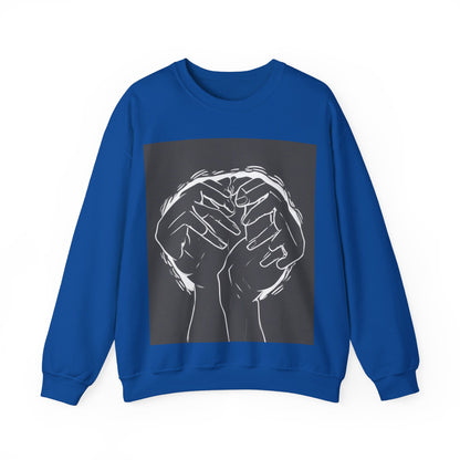 boostlete-am-crew-scene-athlete-high-modern-0308 — Unisex Heavy Blend Crewneck Sweatshirt (Gildan)