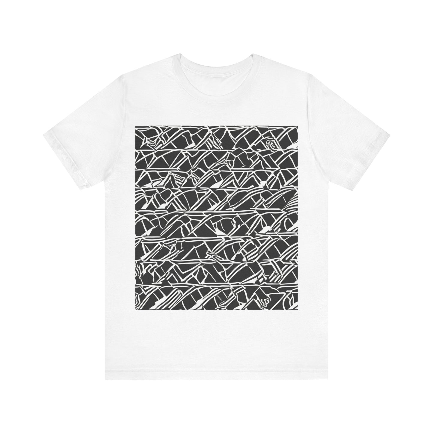 boostlete-boost-mode-pattern-stair-steps-athletic-0311 — Unisex Jersey Short Sleeve (B+C 3001)