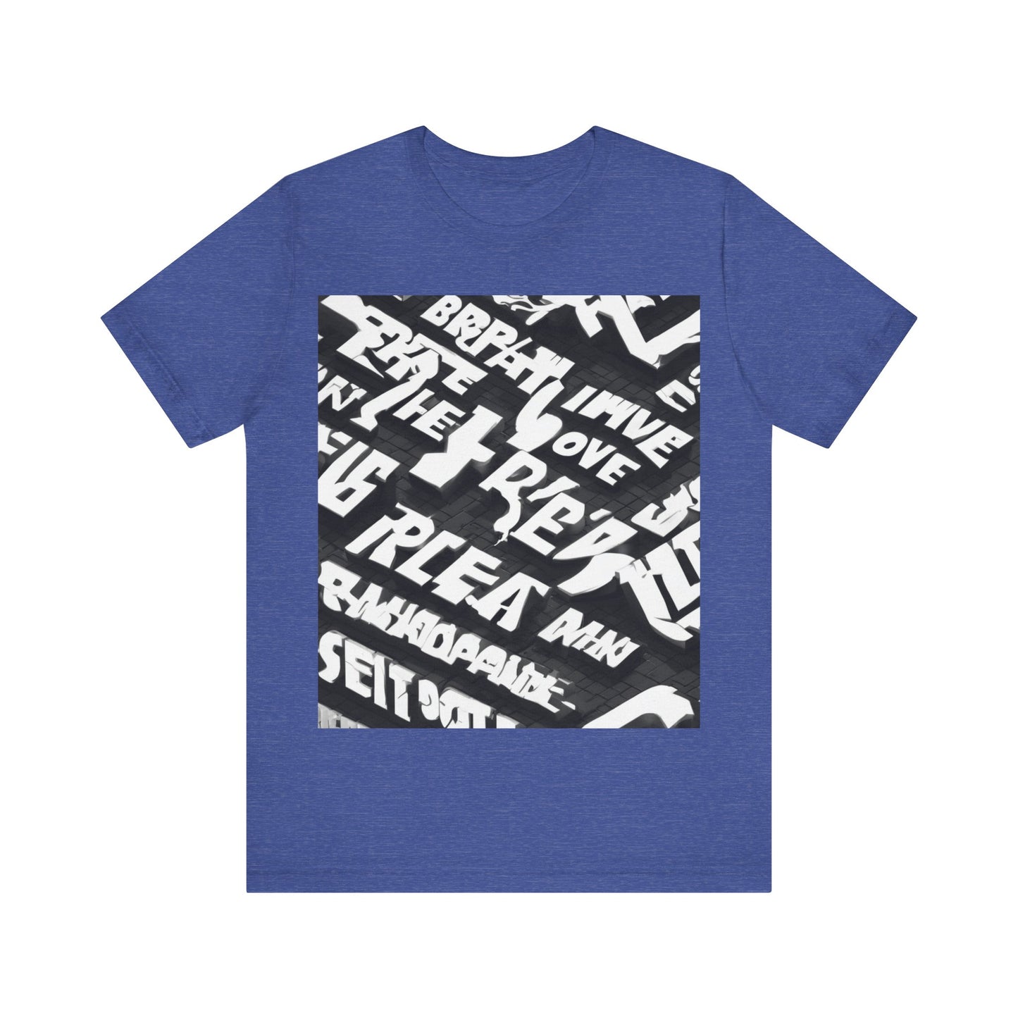 boostlete-pr-season-type-breathe-move-repeat-split-isometric-0017 — Unisex Jersey Short Sleeve (B+C 3001)