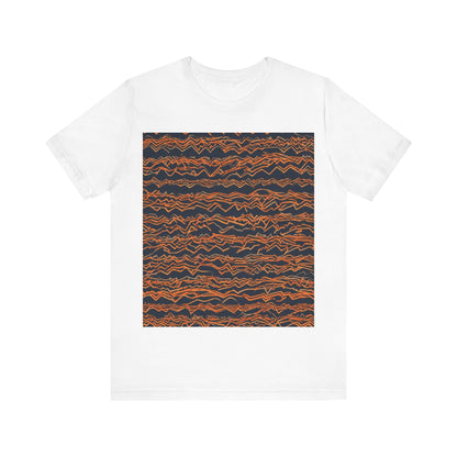 boostlete-field-day-pattern-ekg-bold-0135 — Unisex Jersey Short Sleeve (B+C 3001)