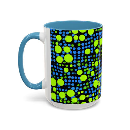 boostlete-mile-by-mile-pattern-dotted-geometric-0071 — Accent Mug 11oz/15oz