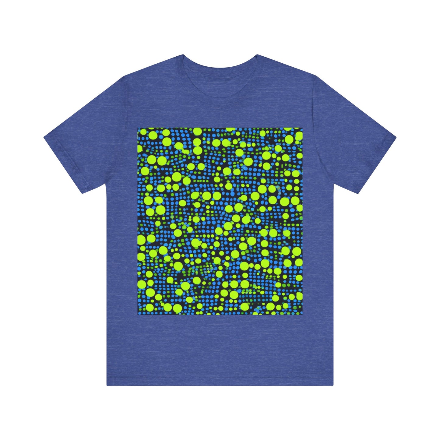 boostlete-mile-by-mile-pattern-dotted-geometric-0071 — Unisex Jersey Short Sleeve (B+C 3001)