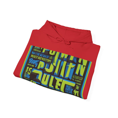 boostlete-am-crew-type-power-in-quiet-arc-paper-1481 — Unisex Heavy Blend Hoodie (G18500)