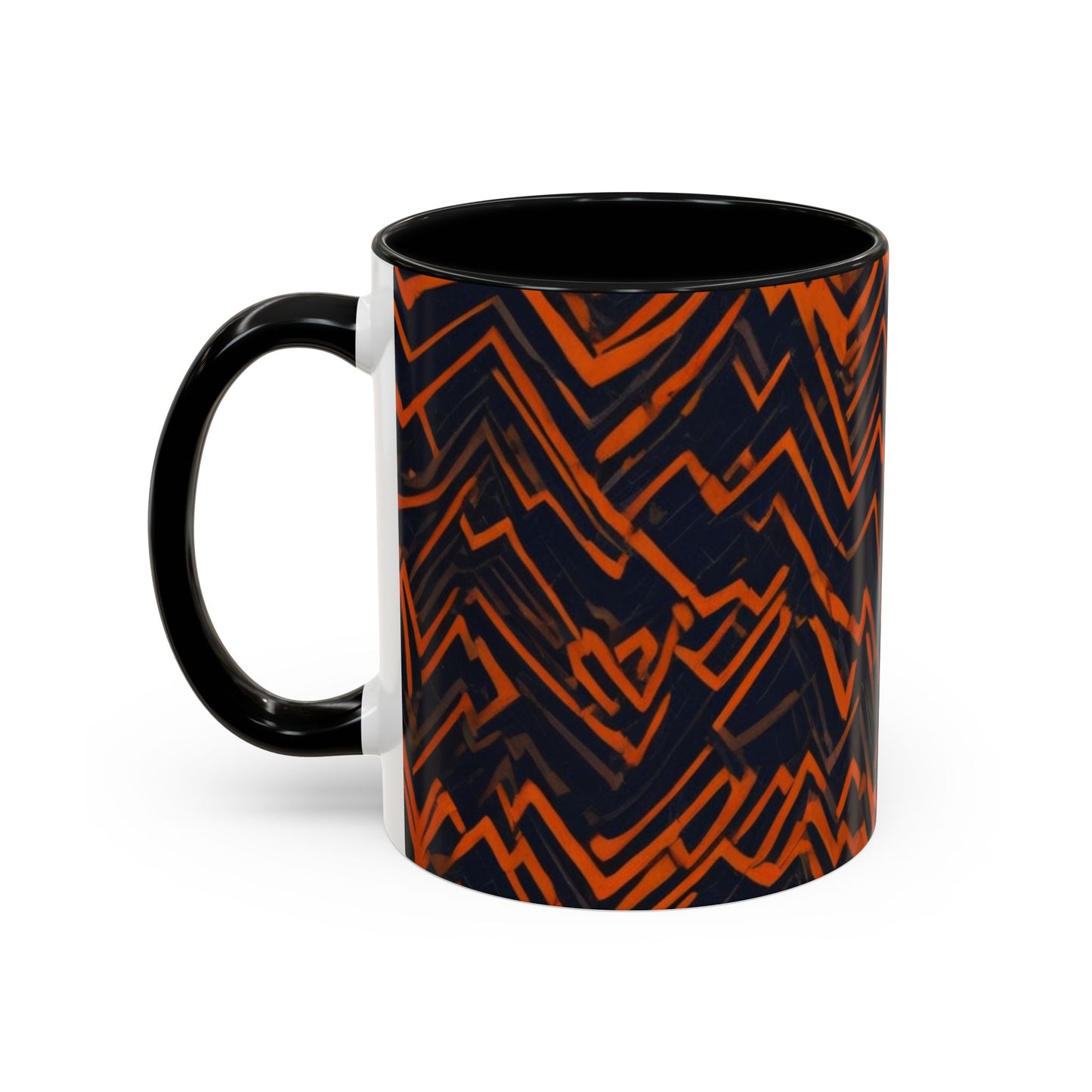 boostlete-rise-grind-pattern-ekg-modern-0155 — Accent Mug 11oz/15oz