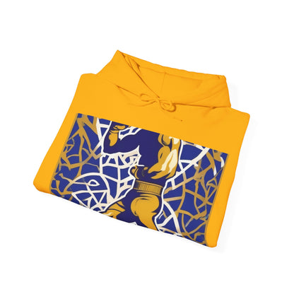 boostlete-field-day-scene-boxer-offset-paper-0776 — Unisex Heavy Blend Hoodie (G18500)