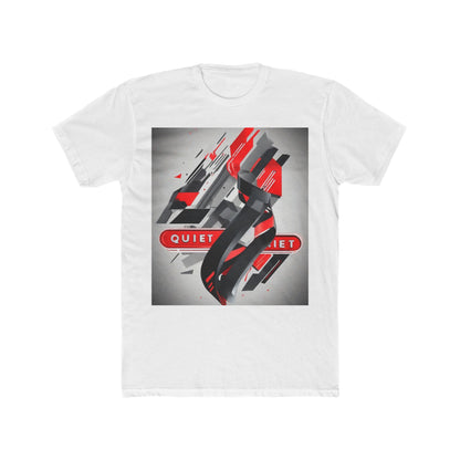 boostlete-field-day-type-power-in-quiet-banner-modern-0085 — Unisex Cotton Crew Tee (NL 3600)