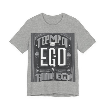 boostlete-mile-by-mile-type-tempo-over-ego-banner-modern-0093 — Unisex Jersey Short Sleeve (B+C 3001)