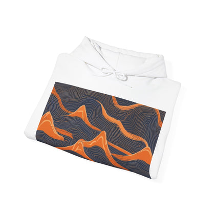 boostlete-boost-mode-pattern-topographic-engraved-0035 — Unisex Heavy Blend Hooded Sweatshirt (Gildan)