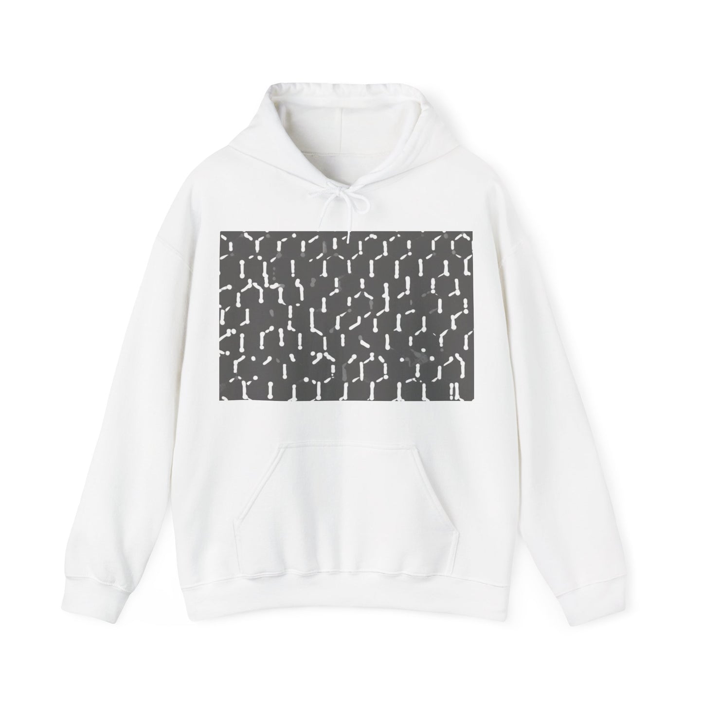 boostlete-recovery-progress-pattern-dotted-industrial-0355 — Unisex Heavy Blend Hoodie (G18500)