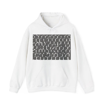 boostlete-recovery-progress-pattern-dotted-industrial-0355 — Unisex Heavy Blend Hoodie (G18500)