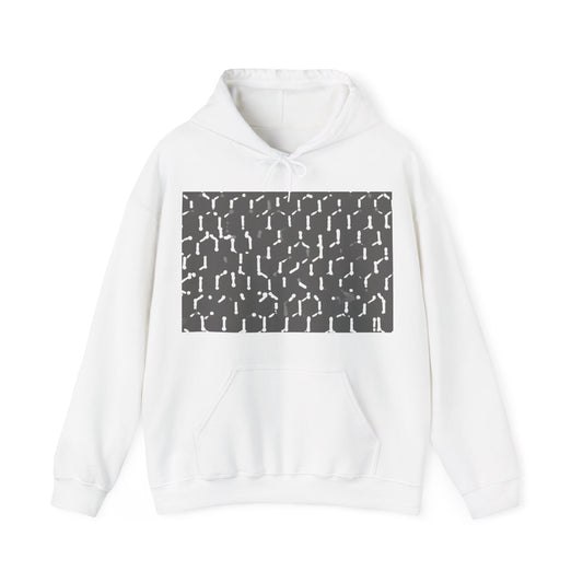 boostlete-recovery-progress-pattern-dotted-industrial-0355 — Unisex Heavy Blend Hoodie (G18500)