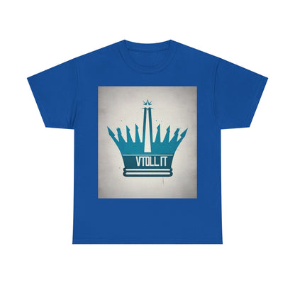 boostlete-am-crew-icon-crown-matte-industrial-0058 — Unisex Heavy Cotton Tee (Gildan 5000)
