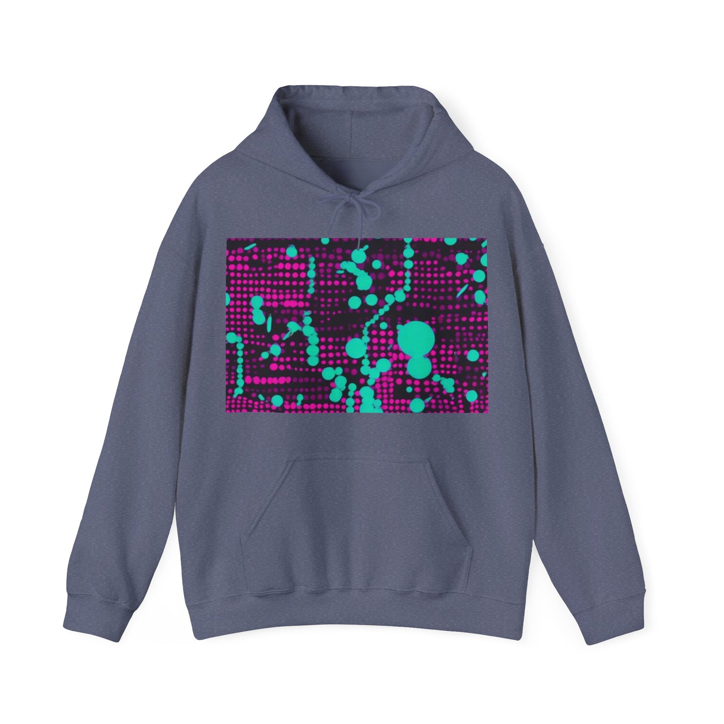 boostlete-pr-season-pattern-dotted-retro-0891 — Unisex Heavy Blend Hoodie (G18500)