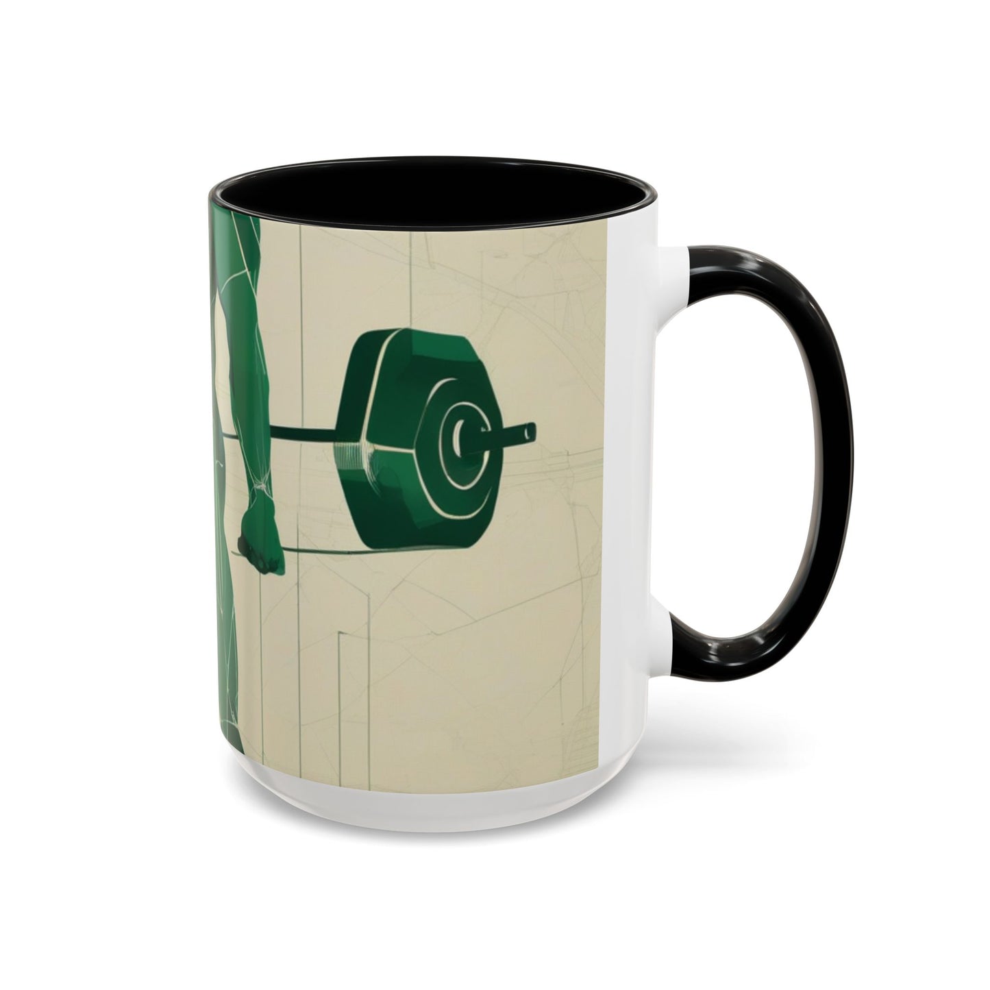 boostlete-boost-mode-scene-deadlift-glitch-blueprint-0044 — Accent Mug 11oz/15oz