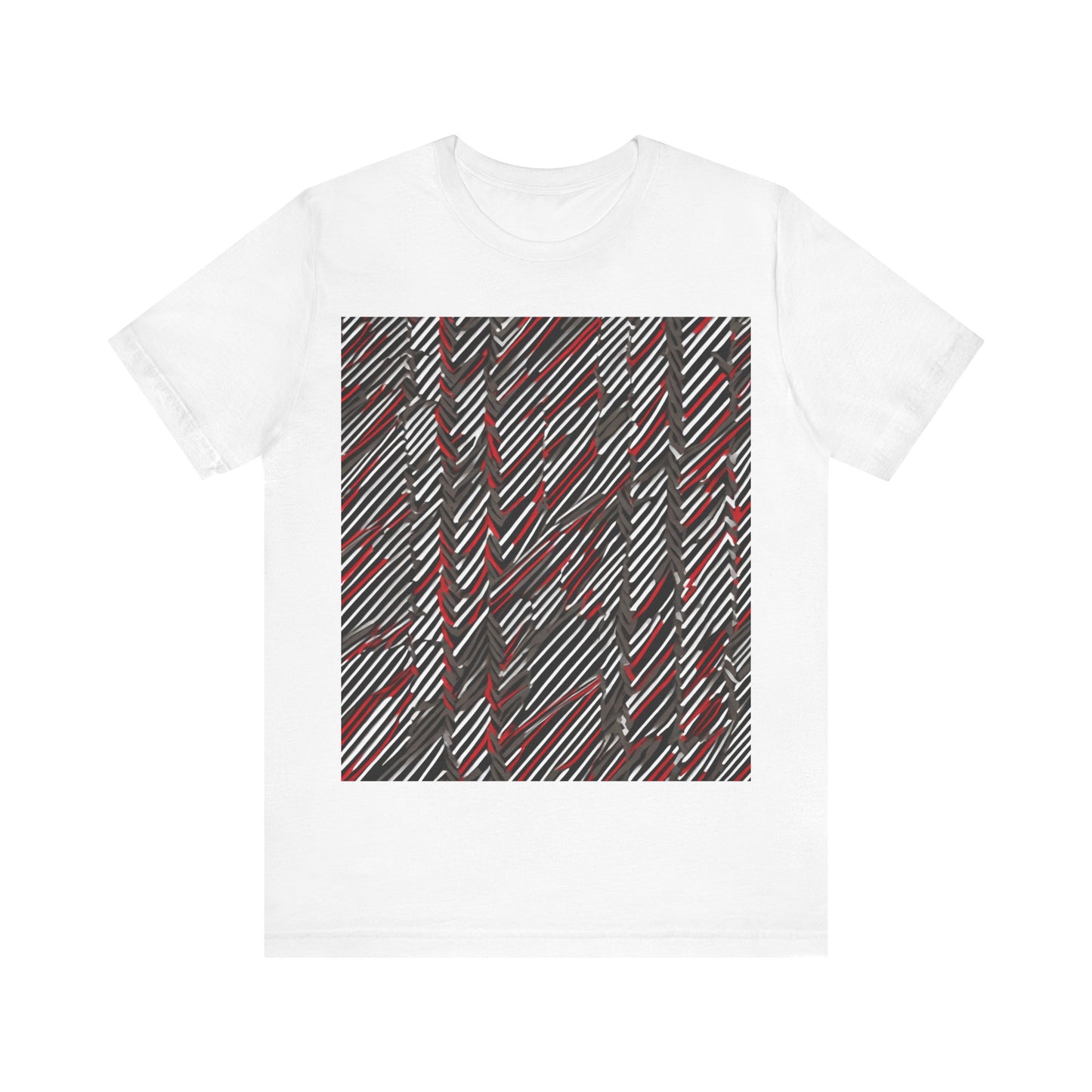 boostlete-field-day-pattern-diagonal-paper-0287 — Unisex Jersey Short Sleeve (B+C 3001)