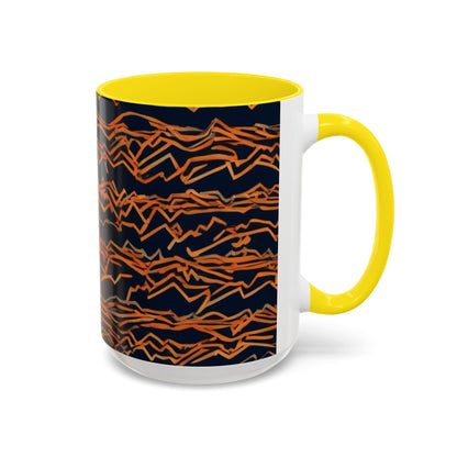 boostlete-field-day-pattern-ekg-bold-0135 — Accent Mug 11oz/15oz