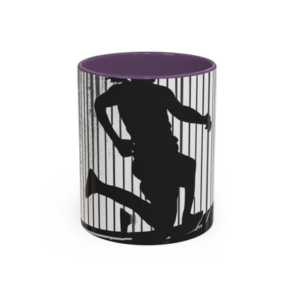 boostlete-am-crew-scene-hurdler-halftone-badge-0956 — Accent Mug 11/15oz