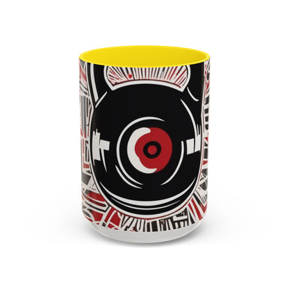 boostlete-recovery-progress-icon-kettlebell-outline-industrial-0366 — Accent Mug 11oz/15oz