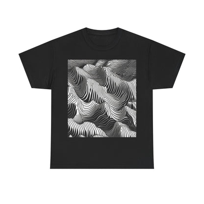 boostlete-field-day-pattern-topographic-isometric-0211 — Unisex Heavy Cotton Tee (Gildan 5000)