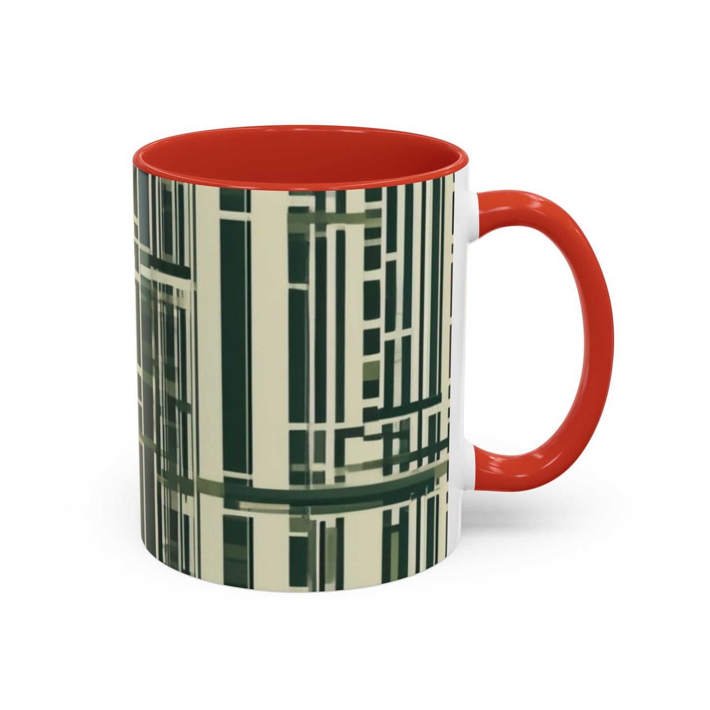 boostlete-quiet-power-pattern-barcode-blueprint-0167 — Accent Mug 11/15oz