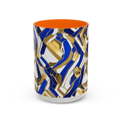 boostlete-boost-mode-pattern-hex-athletic-0611 — Accent Mug 11/15oz