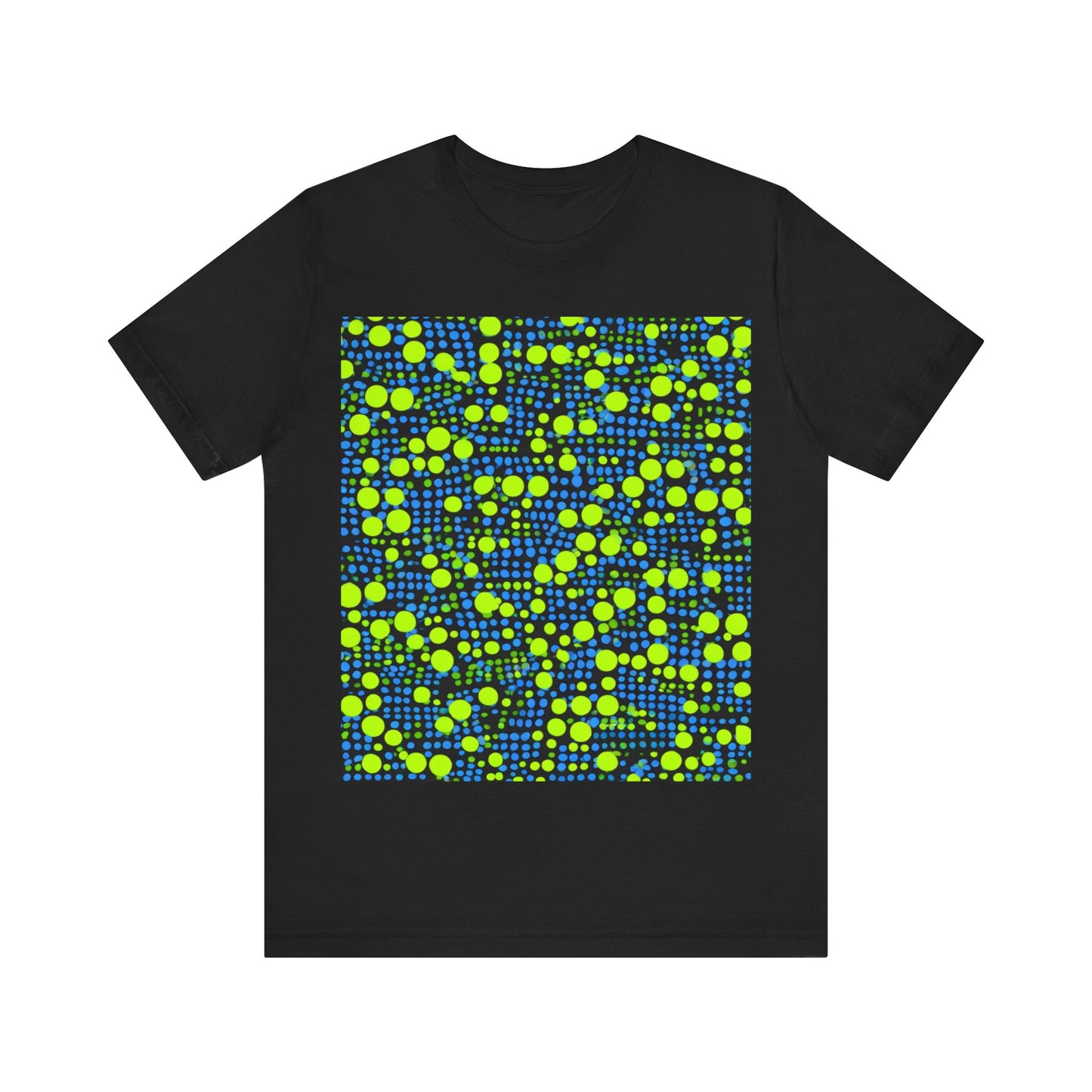 boostlete-mile-by-mile-pattern-dotted-geometric-0071 — Unisex Jersey Short Sleeve (B+C 3001)