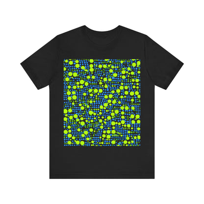 boostlete-mile-by-mile-pattern-dotted-geometric-0071 — Unisex Jersey Short Sleeve (B+C 3001)