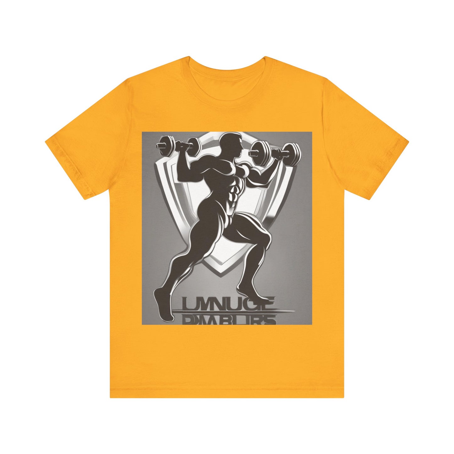 boostlete-mile-by-mile-scene-lunge-3d-athletic-0020 — Unisex Jersey Short Sleeve (B+C 3001)